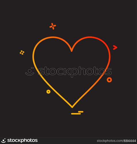 Hearts icon design vector