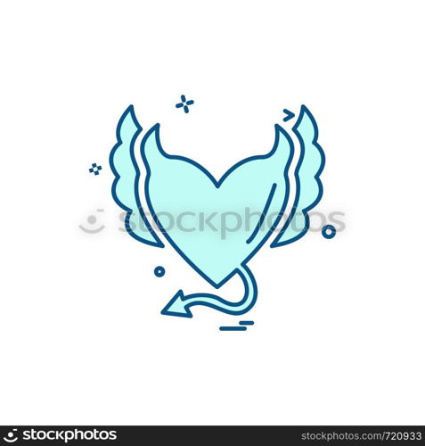 Hearts icon design vector