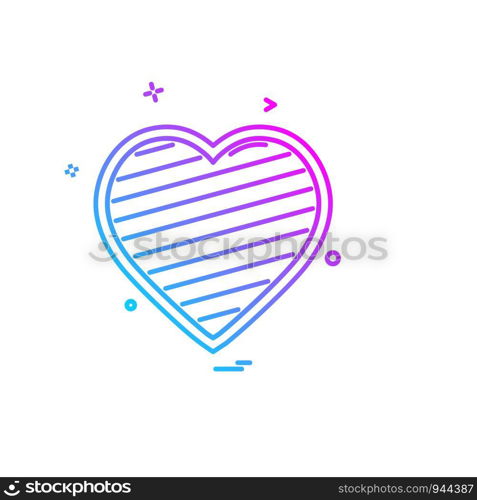 Hearts icon design vector