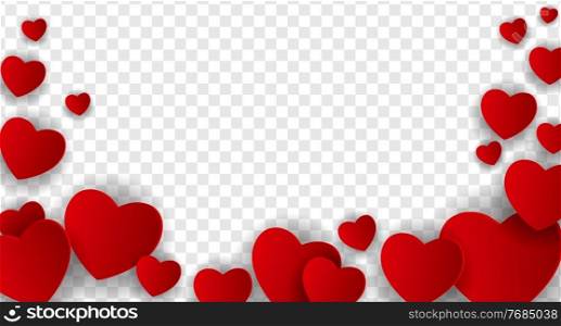 Hearts isolated on transparent background, decorations for Valentine s day design. Vector Illustration. Hearts isolated on transparent background, decorations for Valentine s day design. Vector Illustration EPS10