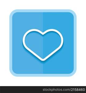 hearts love line icon