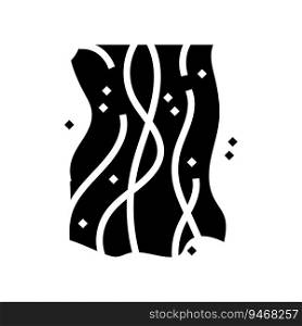 heat wave glyph icon vector. heat wave sign. isolated symbol illustration. heat wave glyph icon vector illustration