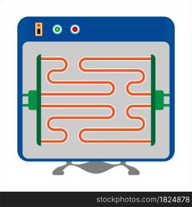 Heater Icon, Heater Vector Art Illustration