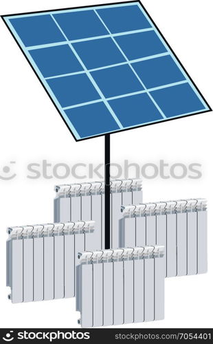 heating solar panels heaters