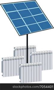 heating solar panels heaters