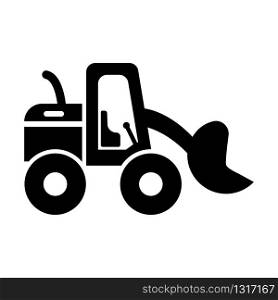HEAVY EQUIPMENT icon design, flat style icon collection