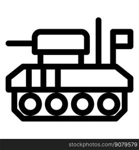 Heavy tank designed to conduct combat missions.