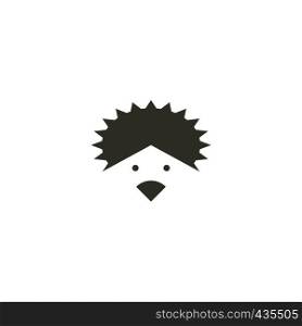 hedgehog logo icon symbol vector design