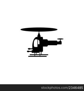 helicopter icon design illustration