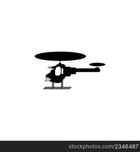 helicopter icon design illustration