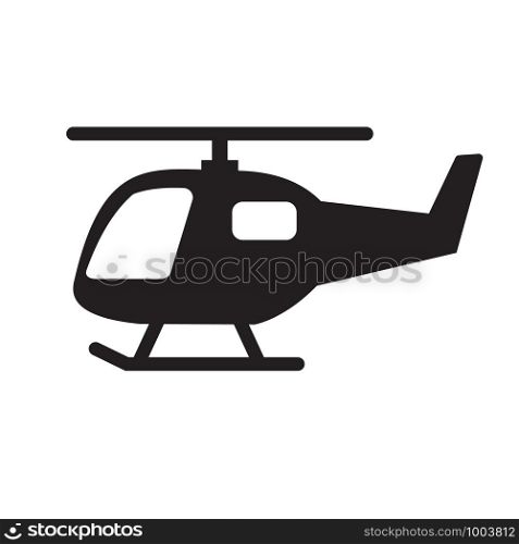 helicopter icon on white background. flat style. helicopter transport icon for your web site design, logo, app, UI. helicopter symbol. flight transportation sign.