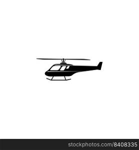 helicopter icon or logo isolated sign symbol vector illustration - high quality black style vector icons