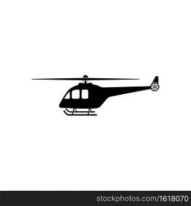 Helicopter icon vector design illustration.