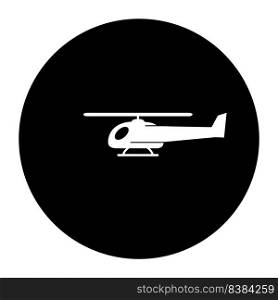 helicopter icon vector illustration design