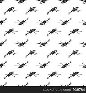 Helicopter pattern seamless background texture repeat wallpaper geometric vector. Helicopter pattern seamless vector