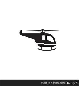 Helicopter vector icon design illustration