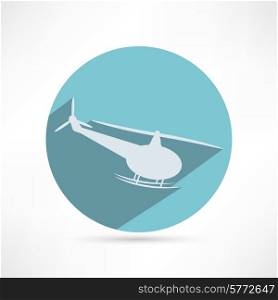 Helicopter - vector illustration