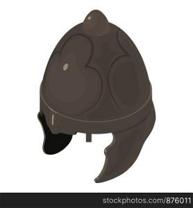 Helmet knight war icon. Isometric illustration of helmet knight war vector icon for web. Helmet knight war icon, isometric 3d style
