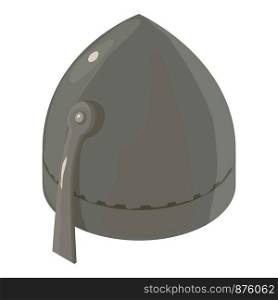 Helmet knight warrior icon. Isometric illustration of helmet knight warrior vector icon for web. Helmet knight warrior icon, isometric 3d style