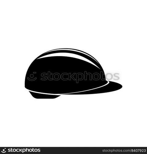 helmet logo stock illustration design