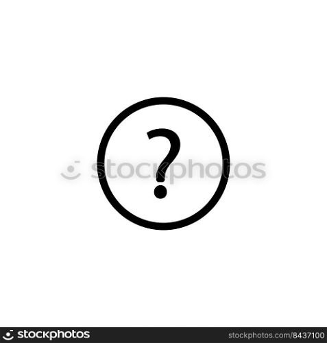 help icon vector design templates white on background