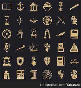 Helpdesk icons set. Simple style of 36 helpdesk vector icons for web for any design. Helpdesk icons set, simple style