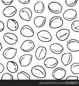 hemp vector pattern on white background. hemp vector pattern