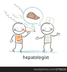 hepatologist says smoker of liver disease
