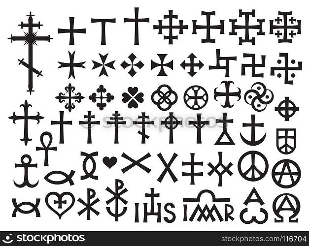 Heraldic Crosses and Christian Monograms