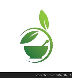Herbal Supplement - Natural Medicine Logo Template