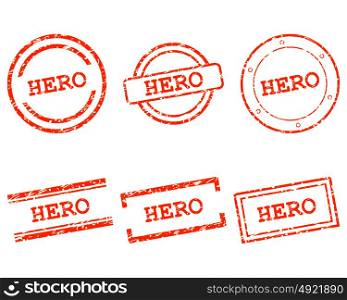 Hero stamps