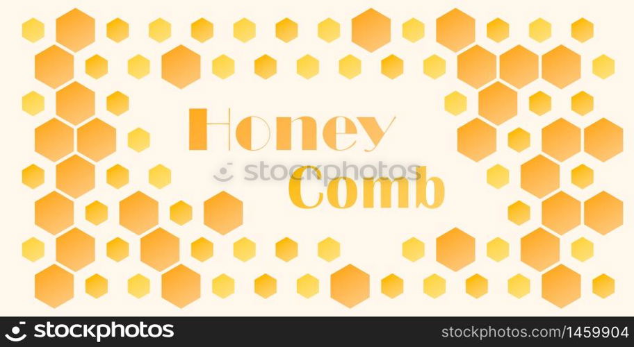 hexagon bee hive design background