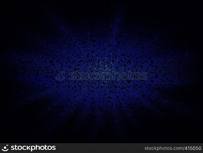 Hexagonal Background with Supernova Pattern