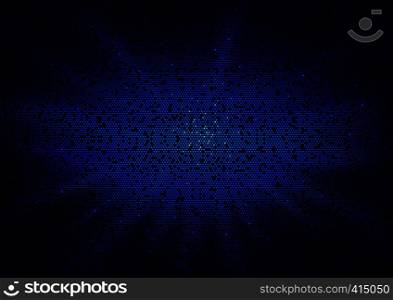 Hexagonal Background with Supernova Pattern
