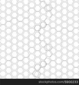Hexagonal seamless pattern. Repeating geometric background with overlapped hexagons.. Hexagonal seamless pattern. Repeating geometric background with overlapped hexagons