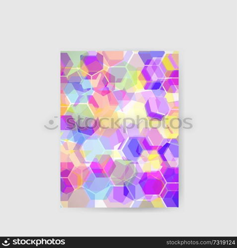 Hi-tech abstract background poster . Geometric vector design