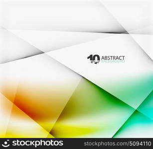 Hi-tech or business futuristic blurred template. Hi-tech or business futuristic blurred template, blurred colors with shadow