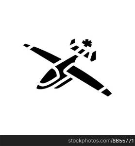&hibious airplane aircraft glyph icon vector.&hibious airplane aircraft sign. isolated symbol illustration.&hibious airplane aircraft glyph icon vector illustration