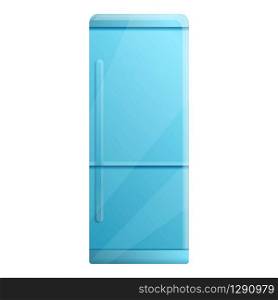 High fridge icon. Cartoon of high fridge vector icon for web design isolated on white background. High fridge icon, cartoon style
