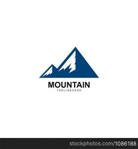 High Mountain icon Logo Business Template Vector