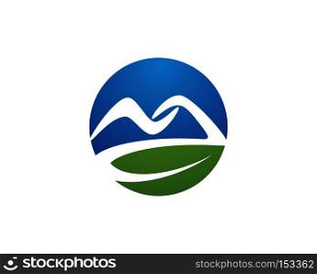 High Mountain icon  Logo Business Template Vector