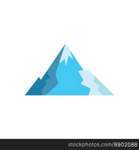 High Mountain icon  vector illustration design Template 