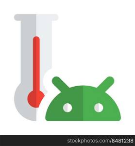 High temperature alert function in every Android smartphone