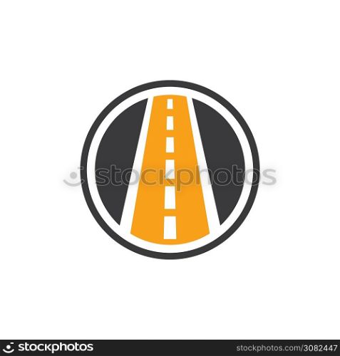 Highway logo and symbol illustration vector design