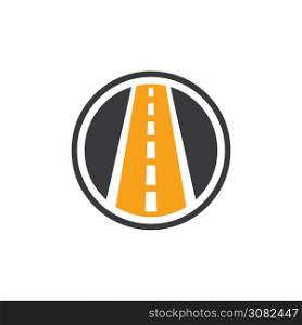 Highway logo and symbol illustration vector design