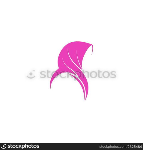 Hijab logo icon illustration design vector template