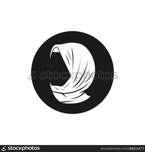 Hijab Woman Silhouette Icon And Symbol