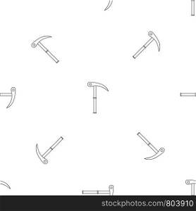 Hiking tool icon. Outline illustration of hiking tool vector icon for web design isolated on white background. Hiking tool icon, outline style