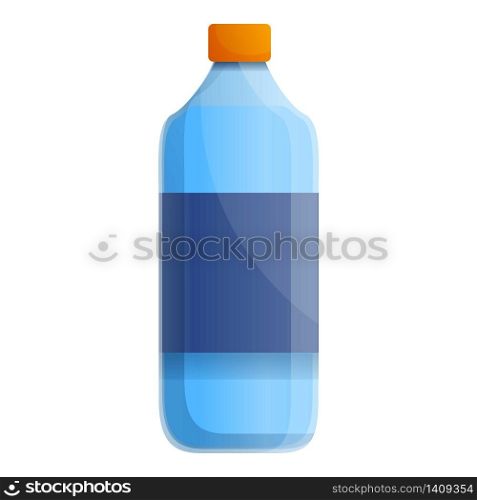 Hiking water bottle icon. Cartoon of hiking water bottle vector icon for web design isolated on white background. Hiking water bottle icon, cartoon style