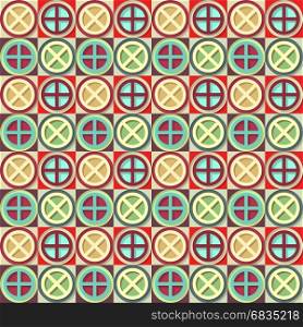Hipster geometric seamless pattern design pattern